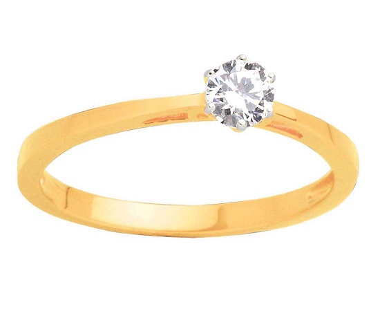 Sun Maan Solitaire Rings 10153